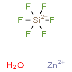 ChemSpider 2D Image | Zinc hexafluorosilicate hydrate (1:1:1) | H2F6OSiZn