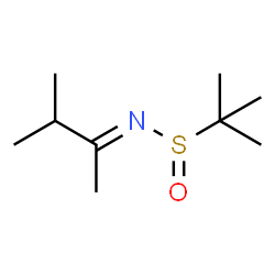 ChemSpider 2D Image | 2-Methyl-N-[(2E)-3-methyl-2-butanylidene]-2-propanesulfinamide | C9H19NOS