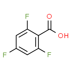 ChemSpider 2D Image | 2,4,6-Trifluorobenzoic acid | C7H3F3O2