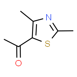 ChemSpider 2D Image | 5-Acetyl-2,4-dimethylthiazole | C7H9NOS