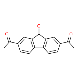 ChemSpider 2D Image | 2,7-Diacetyl-9-fluorenone | C17H12O3