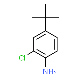 ChemSpider 2D Image | 4-tert-butyl-2-chloroaniline | C10H14ClN