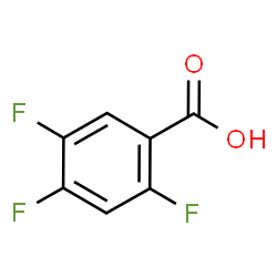 ChemSpider 2D Image | 2,4,5-Trifluorobenzoic acid | C7H3F3O2