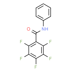 ChemSpider 2D Image | 2,3,4,5,6-Pentafluoro-N-phenylbenzamide | C13H6F5NO