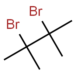 ChemSpider 2D Image | 2,3-Dibromo-2,3-dimethylbutane | C6H12Br2