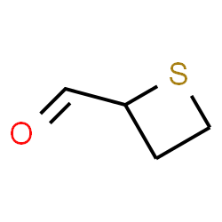 ChemSpider 2D Image | 2-Thietanecarbaldehyde | C4H6OS