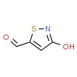 ChemSpider 2D Image | 3-Hydroxy-1,2-thiazole-5-carbaldehyde | C4H3NO2S