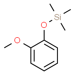 ChemSpider 2D Image | (2-Methoxyphenoxy)(trimethyl)silane | C10H16O2Si
