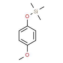 ChemSpider 2D Image | 4-Methoxyphenol, TMS ether | C10H16O2Si