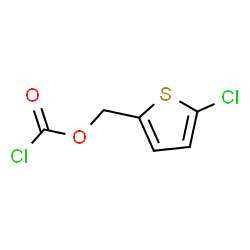 ChemSpider 2D Image | (5-Chloro-2-thienyl)methyl carbonochloridate | C6H4Cl2O2S