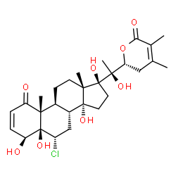 ChemSpider 2D Image | PHYSALOLACTONE | C28H39ClO8