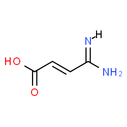 ChemSpider 2D Image | cis-3-Amidinoacrylic acid | C4H6N2O2