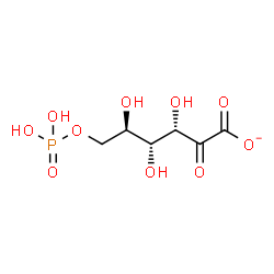 ChemSpider 2D Image | 6-O-Phosphono-D-fructosonate | C6H10O10P