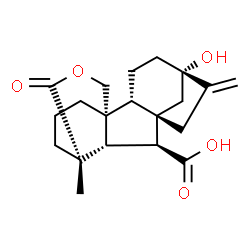 ChemSpider 2D Image | gibberellin A44 | C20H26O5