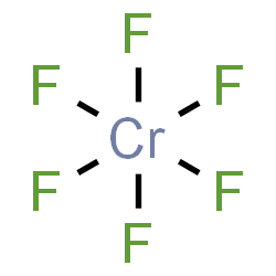 ChemSpider 2D Image | chromium(VI) fluoride | CrF6