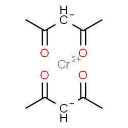ChemSpider 2D Image | bis(acetylacetonato)chromium | C10H14CrO4
