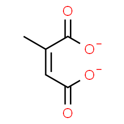 ChemSpider 2D Image | Methylmaleate | C5H4O4