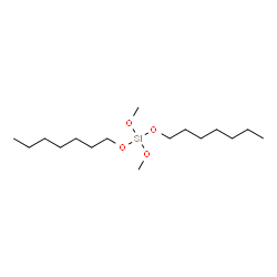 ChemSpider 2D Image | Diheptyl dimethyl orthosilicate | C16H36O4Si