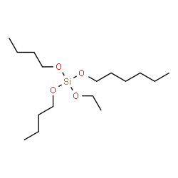 ChemSpider 2D Image | Dibutyl ethyl hexyl orthosilicate | C16H36O4Si