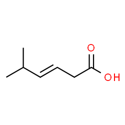 ChemSpider 2D Image | (3E)-5-Methyl-3-hexenoic acid | C7H12O2