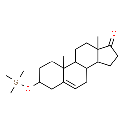 ChemSpider 2D Image | 3-[(Trimethylsilyl)oxy]androst-5-en-17-one | C22H36O2Si
