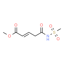 ChemSpider 2D Image | Methyl (2E)-5-[(methylsulfonyl)amino]-5-oxo-2-pentenoate | C7H11NO5S