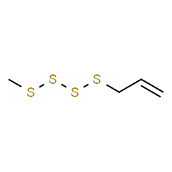 ChemSpider 2D Image | allyl methyl tetrasulfide | C4H8S4