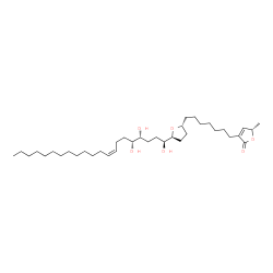 ChemSpider 2D Image | Gigantrionenin | C37H66O6