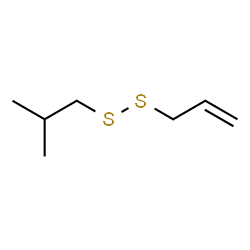ChemSpider 2D Image | Allyl isobutyl disulfide | C7H14S2