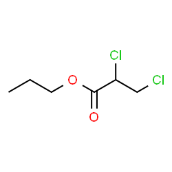ChemSpider 2D Image | Propyl 2,3-dichloropropanoate | C6H10Cl2O2