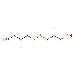 ChemSpider 2D Image | 3,3'-Disulfanediylbis(2-methyl-1-propanol) | C8H18O2S2