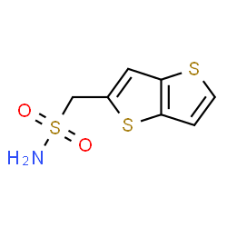 ChemSpider 2D Image | 1-(Thieno[3,2-b]thiophen-2-yl)methanesulfonamide | C7H7NO2S3