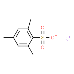 ChemSpider 2D Image | Potassium 2,4,6-trimethylbenzenesulfonate | C9H11KO3S