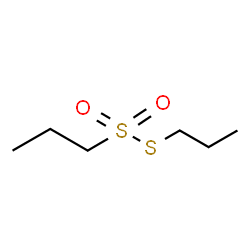 ChemSpider 2D Image | Propyl propanethiosulfonate | C6H14O2S2