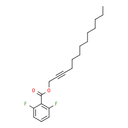 ChemSpider 2D Image | 2-Tridecyn-1-yl 2,6-difluorobenzoate | C20H26F2O2