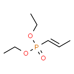 ChemSpider 2D Image | Diethyl (1E)-1-propen-1-ylphosphonate | C7H15O3P