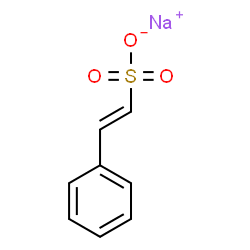 ChemSpider 2D Image | sodium styrene sulfonate | C8H7NaO3S