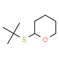 ChemSpider 2D Image | 2H-Pyran, 2-(tert-butylthio)tetrahydro- | C9H18OS