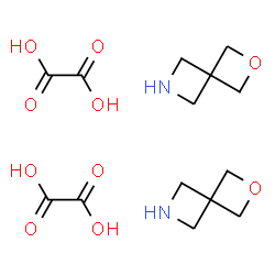 ChemSpider 2D Image | 2-oxa-6-azaspiro[3.3]heptane oxalate (1:1) | C14H22N2O10