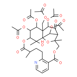 ChemSpider 2D Image | Evonimine | C36H43NO17