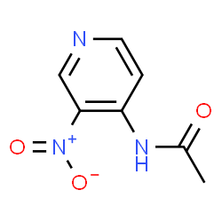 ChemSpider 2D Image | 4-Acetamido-3-nitropyridine | C7H7N3O3