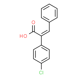 ChemSpider 2D Image | (2Z)-2-(4-Chlorophenyl)-3-phenylacrylic acid | C15H11ClO2