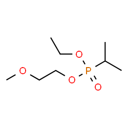 ChemSpider 2D Image | Ethyl 2-methoxyethyl isopropylphosphonate | C8H19O4P