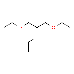 ChemSpider 2D Image | 1,2,3-Triethoxypropane | C9H20O3