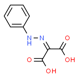 ChemSpider 2D Image | (Phenylhydrazono)malonic acid | C9H8N2O4