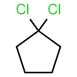 ChemSpider 2D Image | 1,1-Dichlorocyclopentane | C5H8Cl2