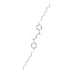 ChemSpider 2D Image | (2E)-1,4-Bis[4-(octyloxy)phenyl]-2-butene-1,4-dione | C32H44O4