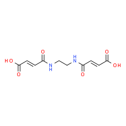ChemSpider 2D Image | (2E,2'E)-4,4'-(1,2-Ethanediyldiimino)bis(4-oxo-2-butenoic acid) | C10H12N2O6
