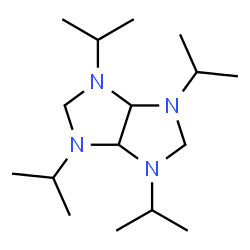 ChemSpider 2D Image | 1,3,4,6-Tetraisopropyloctahydroimidazo[4,5-d]imidazole | C16H34N4