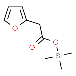 ChemSpider 2D Image | Trimethylsilyl 2-furylacetate | C9H14O3Si